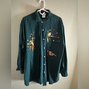 disney store winnie the pooh button up
